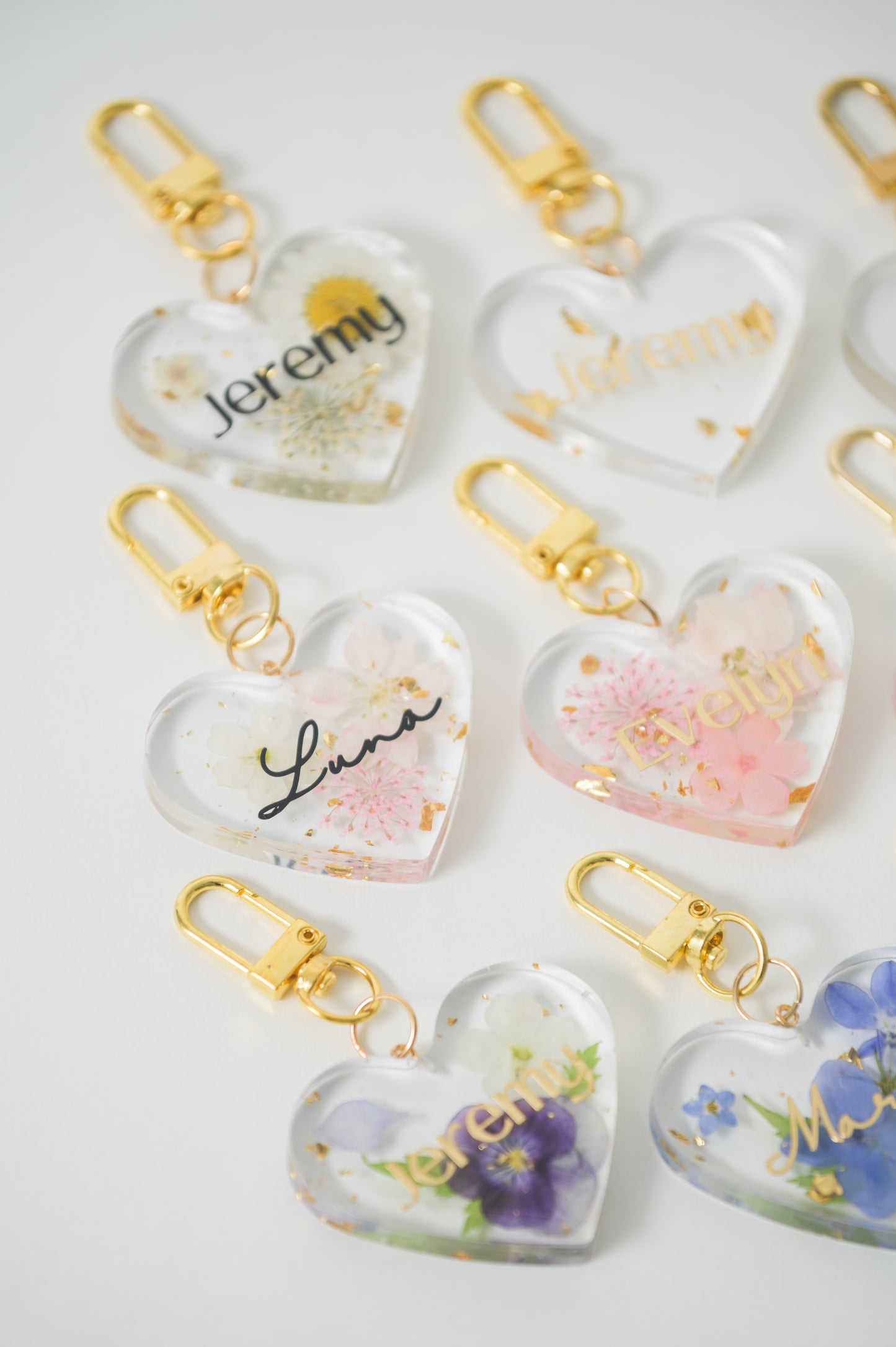 Sweetheart Resin Keychain