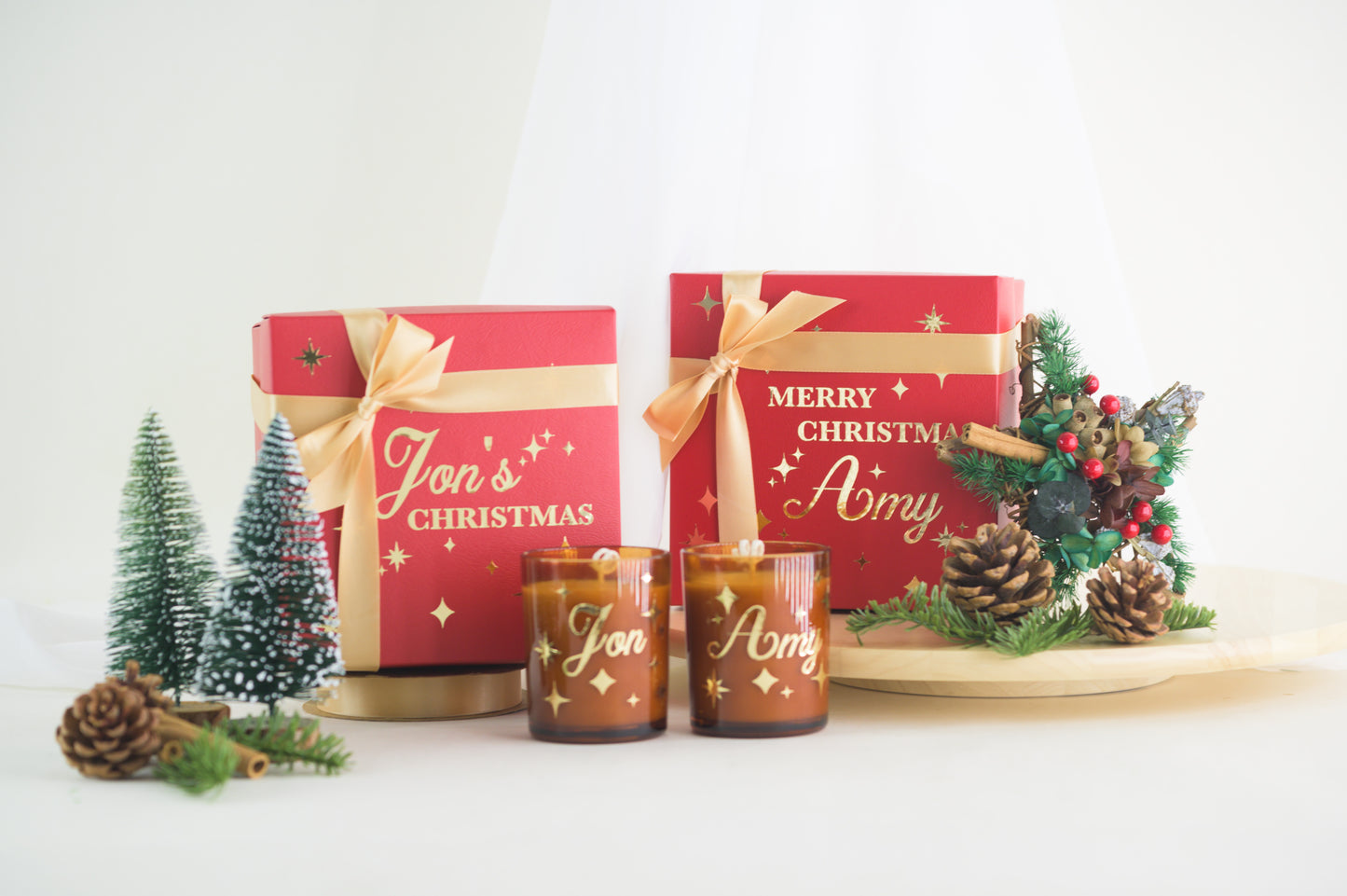 Warm & Nice Christmas Candle Gift Set