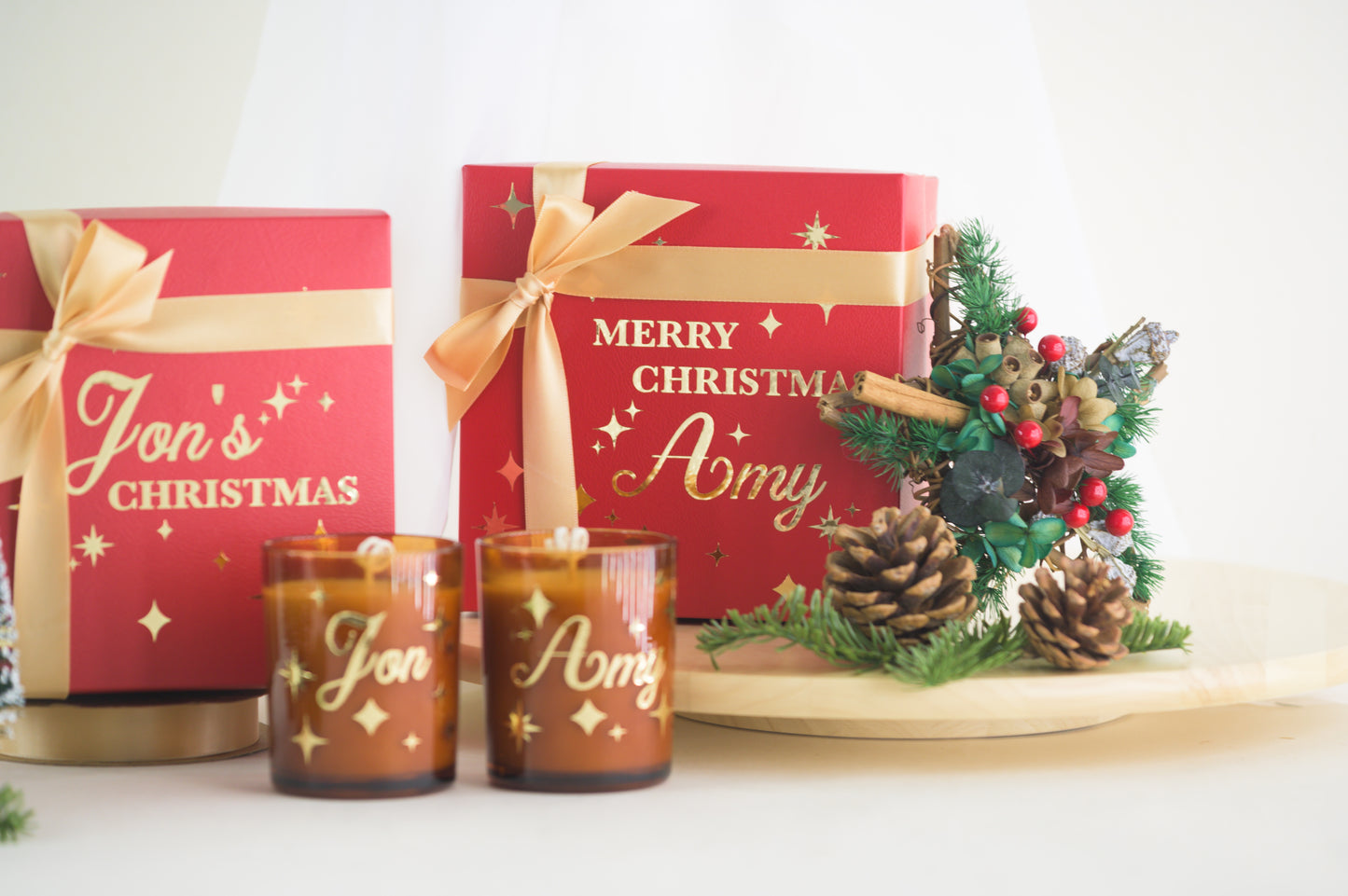Warm & Nice Christmas Candle Gift Set