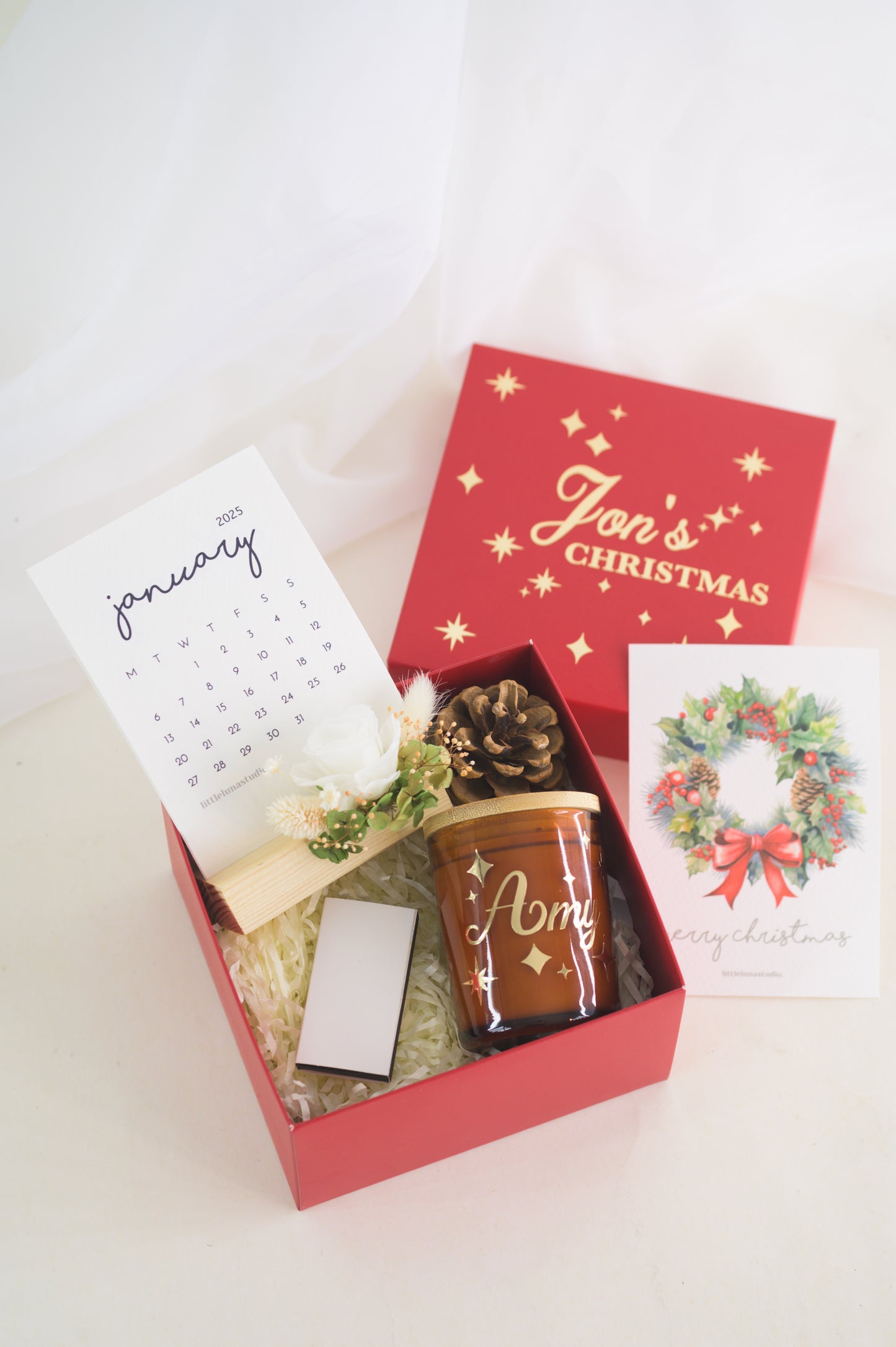 Warm & Nice Christmas Candle Gift Set